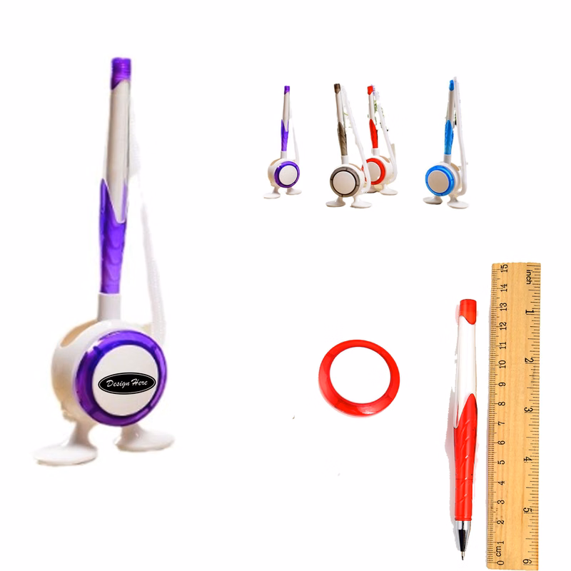 Creative Desktop Gel Pen with Sticker for Office Organization