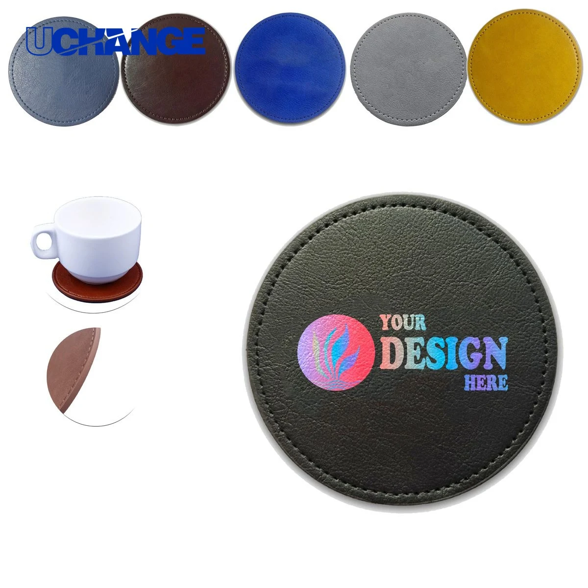 3.9 Inch Drink Coaster for Cup Protection 1