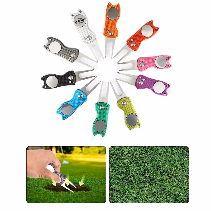 Foldable Golf Divot Toll