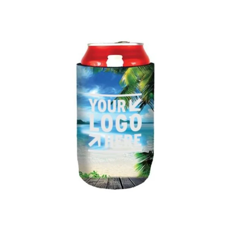 Full Color Premium Collapsible Foam Can Cooler 1