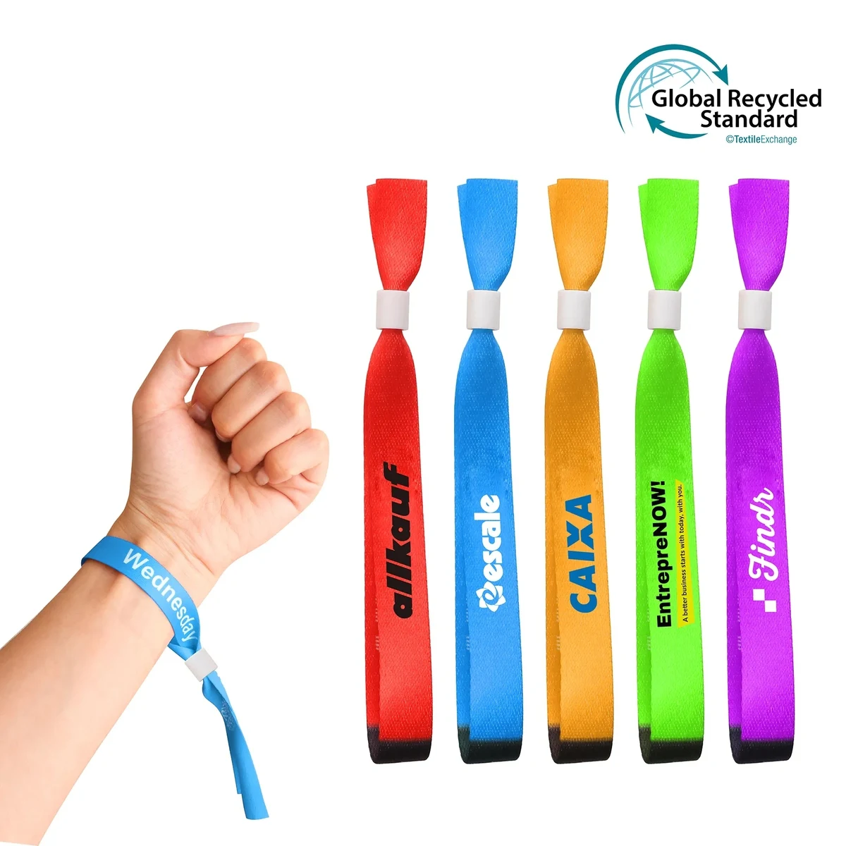 RPET Fabric Wristband 1