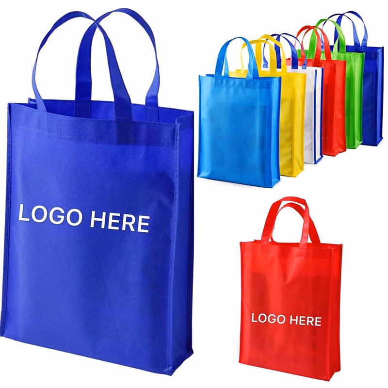 Woven Shopping Tote Bag