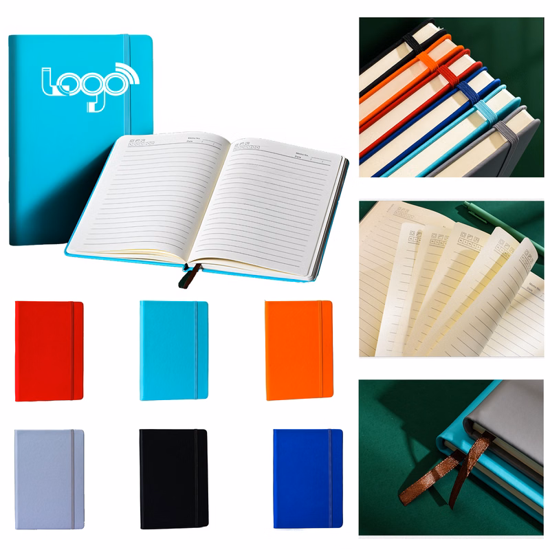 Customizable A5 Elastic Band Notebook