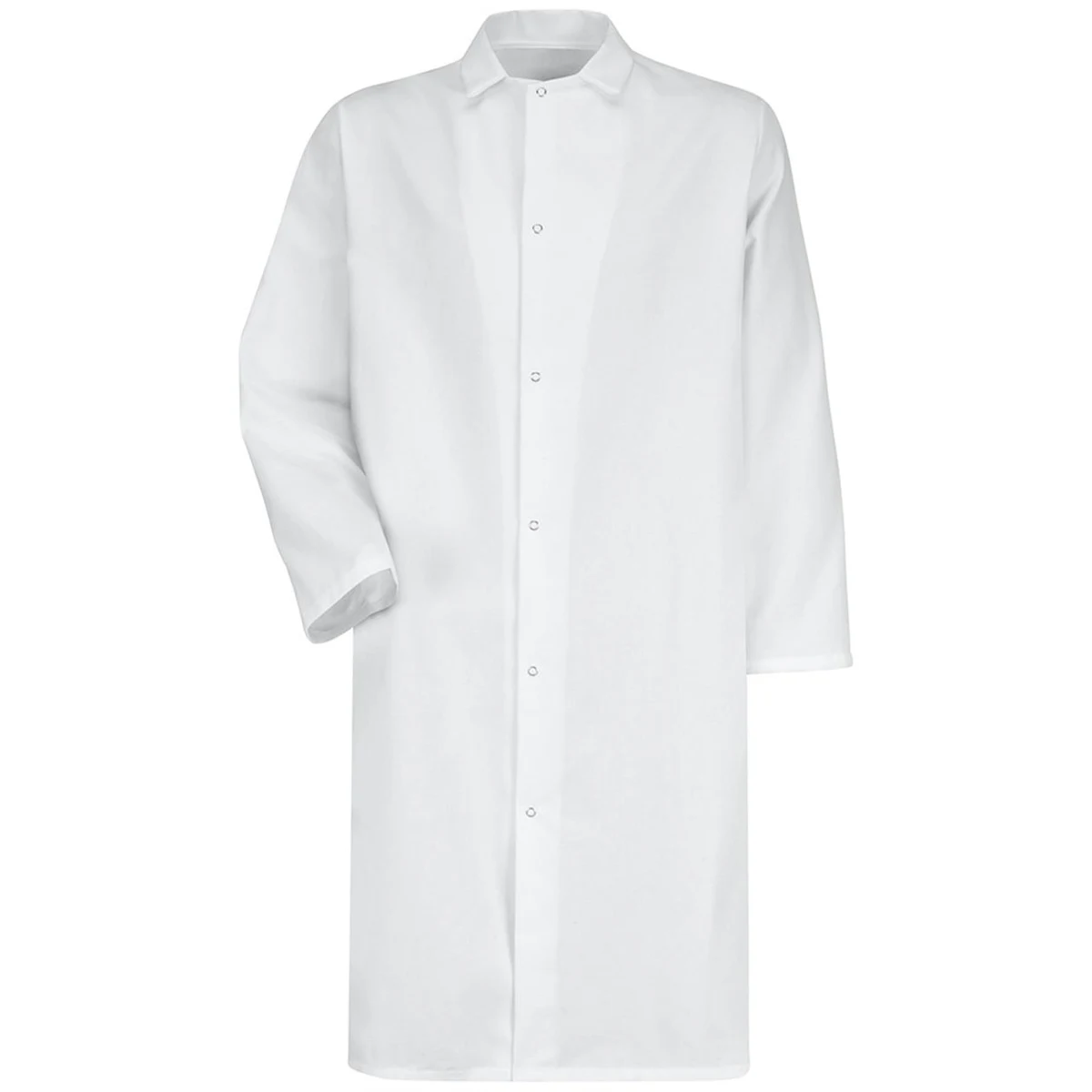 Unisex Gripper - Front Butcher Frock - No Pockets - 4006 1