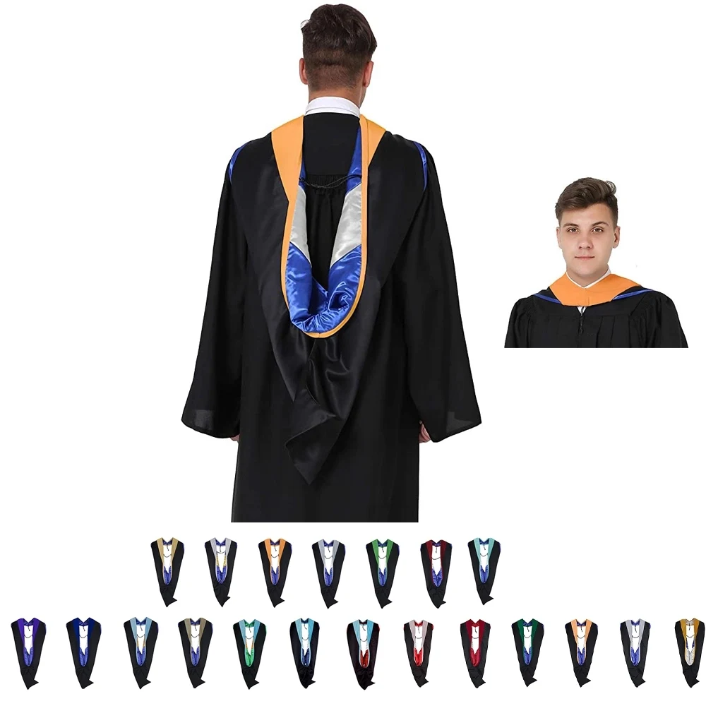 Graduation Hood for Master Degree Deluxe Academic 1