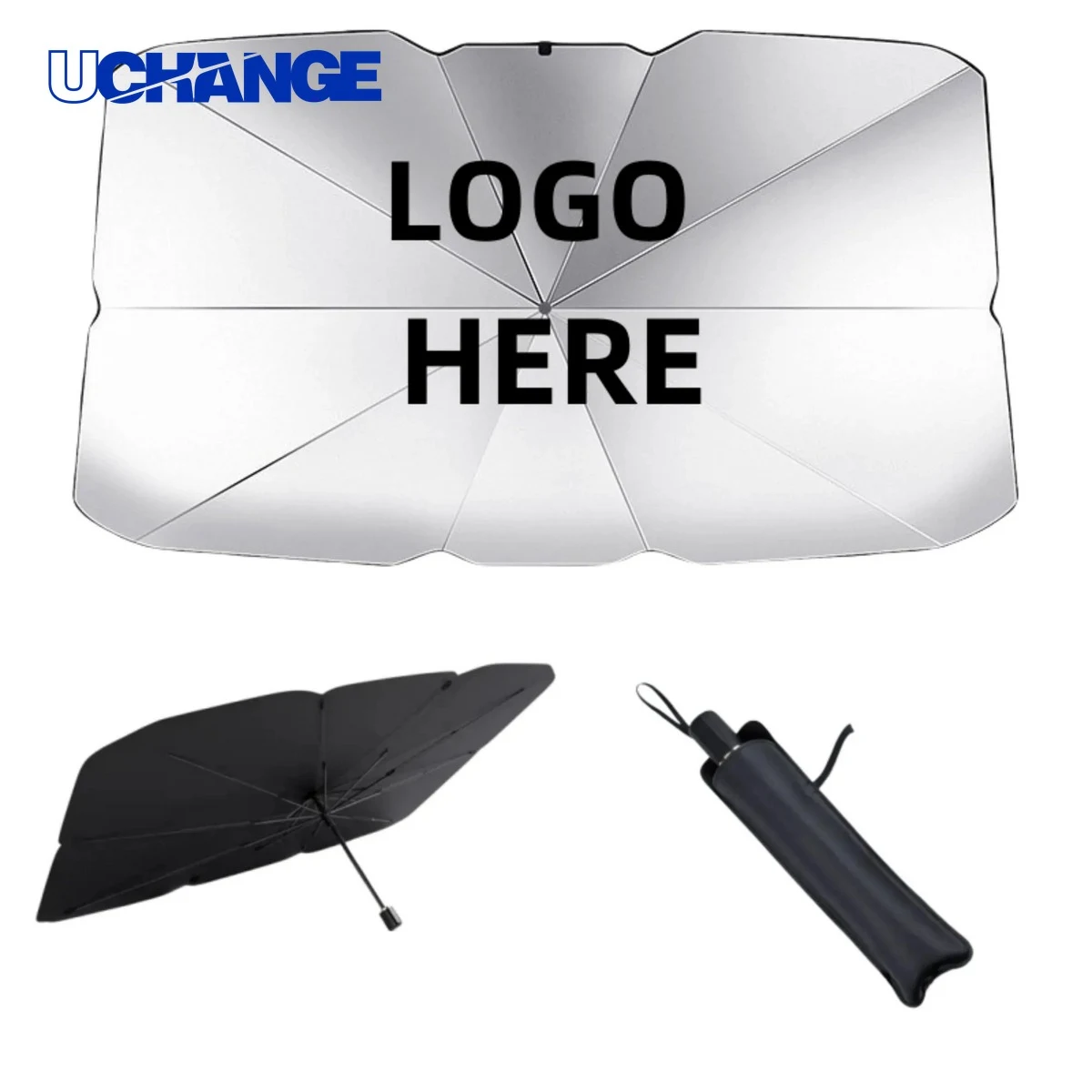 Foldable Car Windshield Sun Shade Umbrella 1