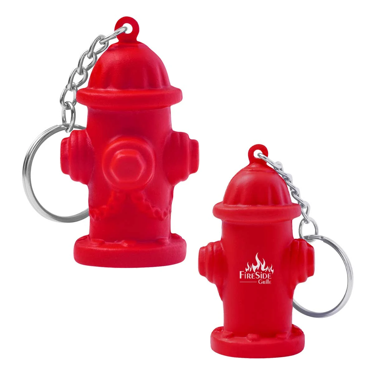 Fire Hydrant Stress Ball Keychain 1