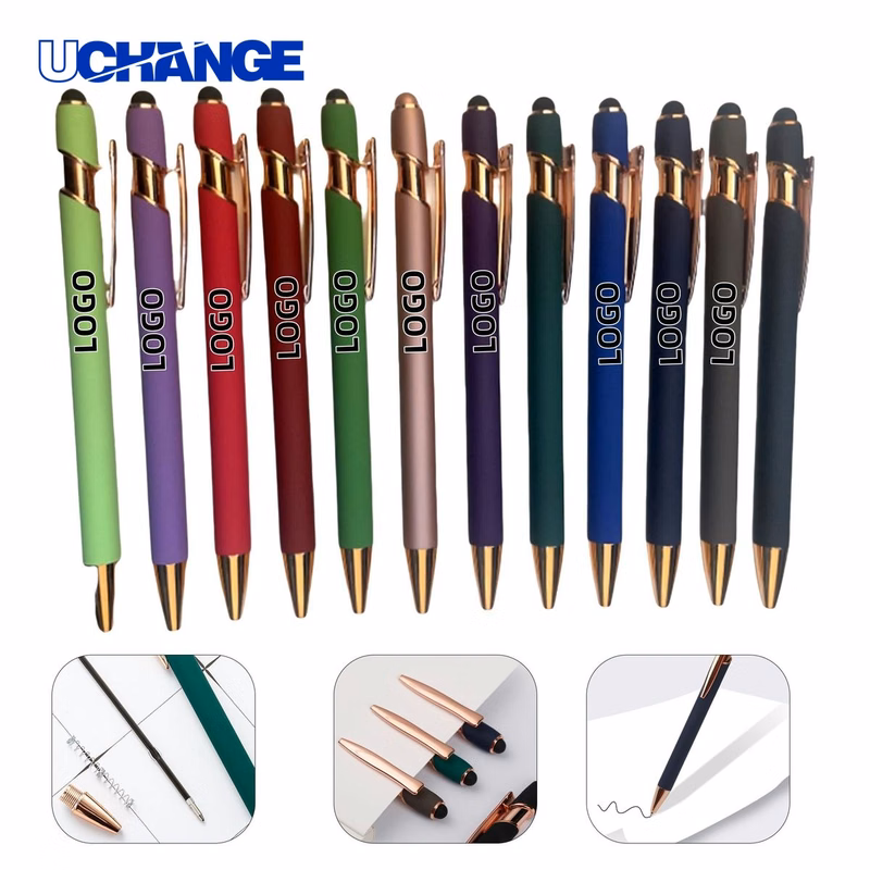 Rose Gold Touch Metal Pen Tool