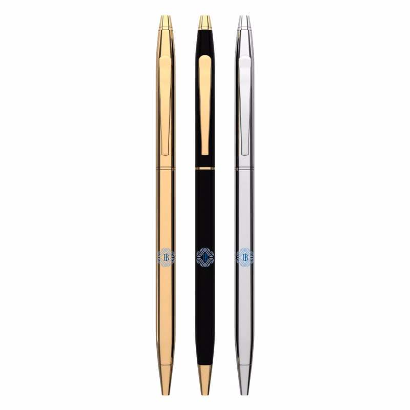 Gold Slim Metal Ballpoint
