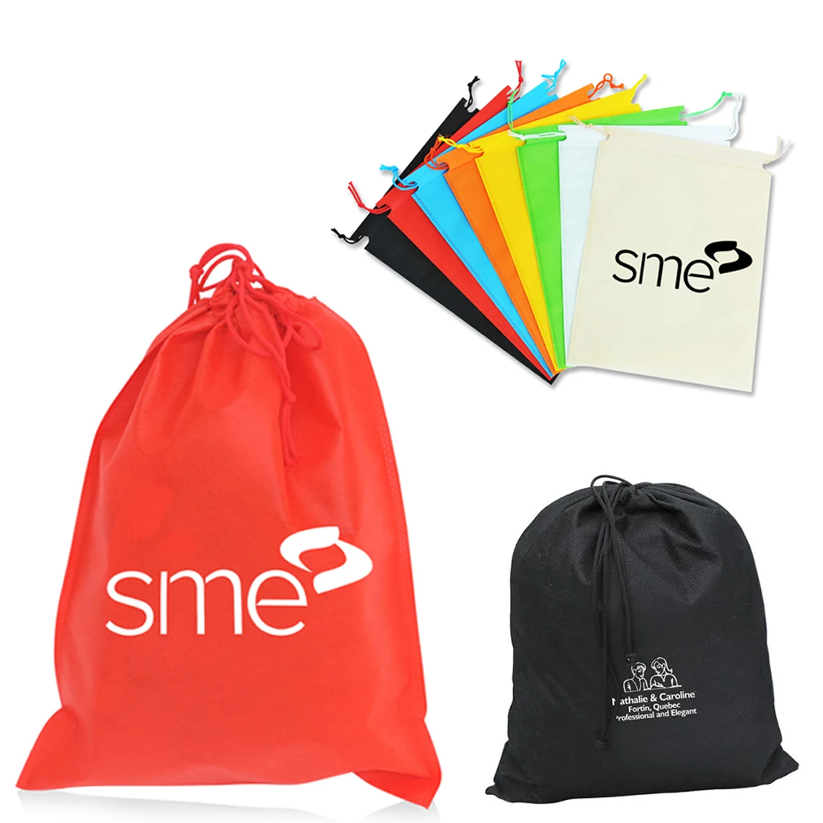 Polypropylene Cinch Drawstring Bag 1