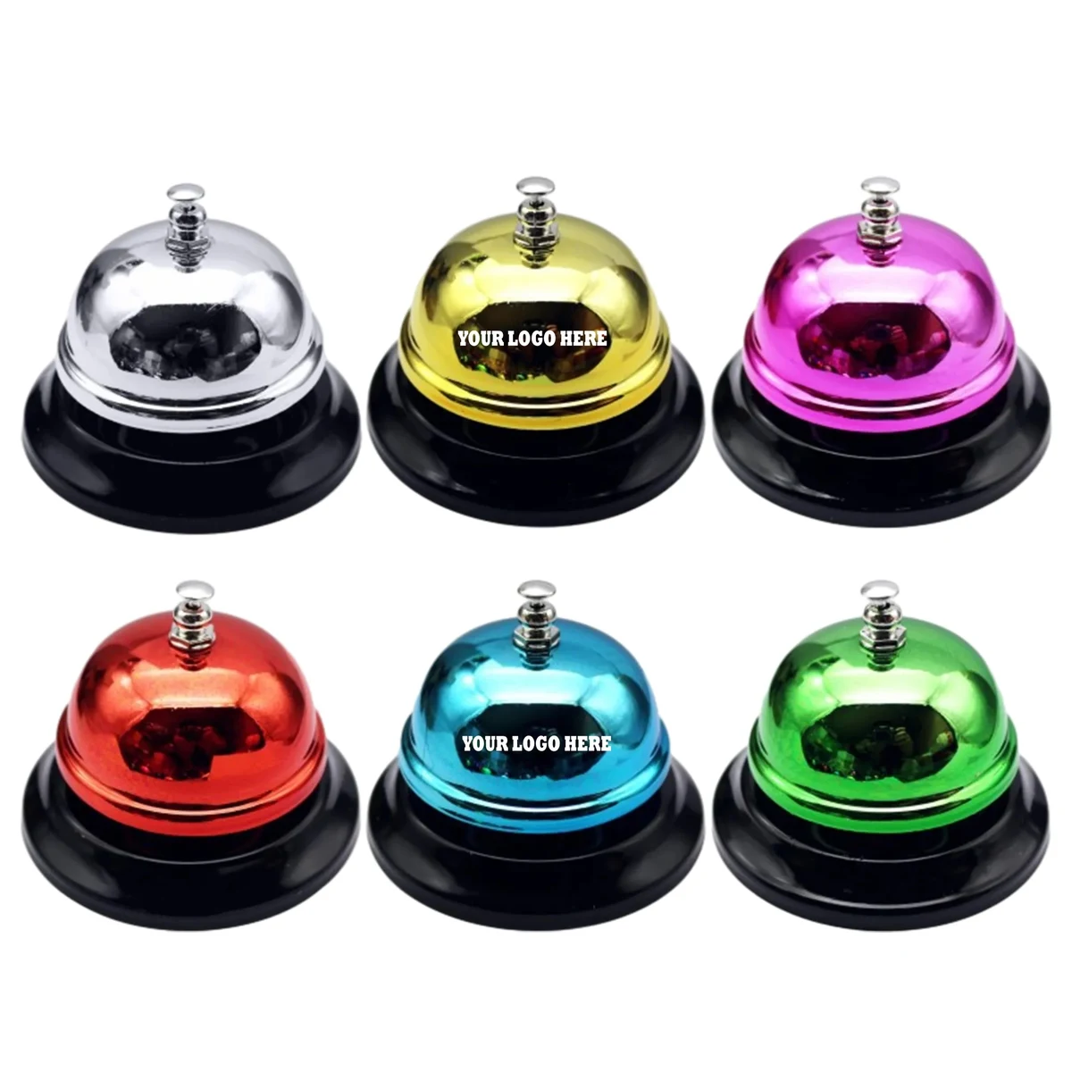 Metal Round Restaurant Service Call Bell MOQ 50PCS 1