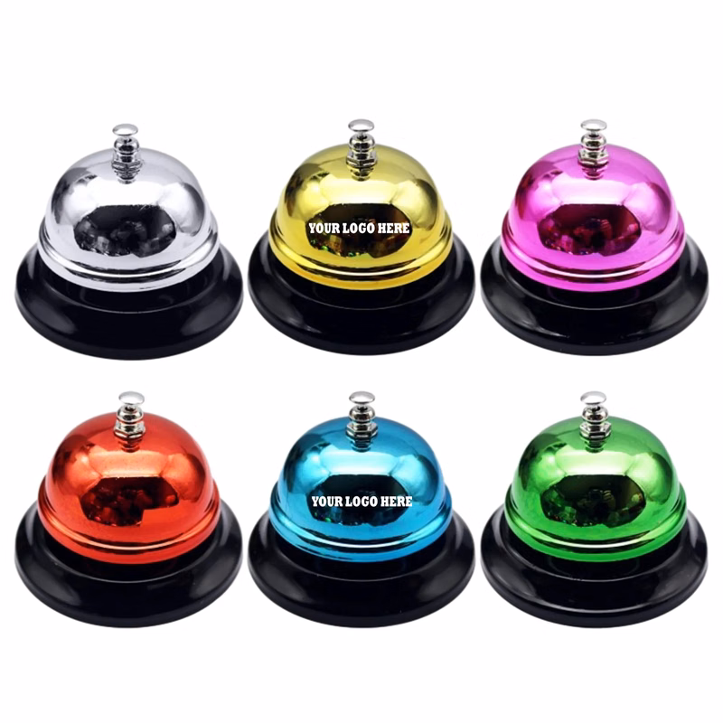 Metal Round Restaurant Service Call Bell MOQ 50PCS