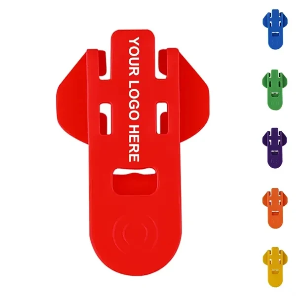 Custom Aluminum Manual Can Opener with Drink Cover — Picnic Camping Bar Giveaway 1