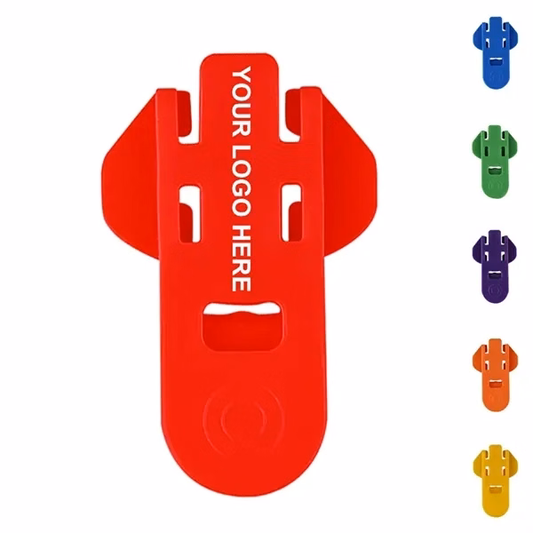 Custom Aluminum Manual Can Opener with Drink Cover — Picnic Camping Bar Giveaway