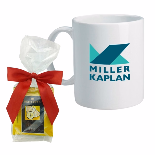 11 oz. Ceramic Coffee Mug in White