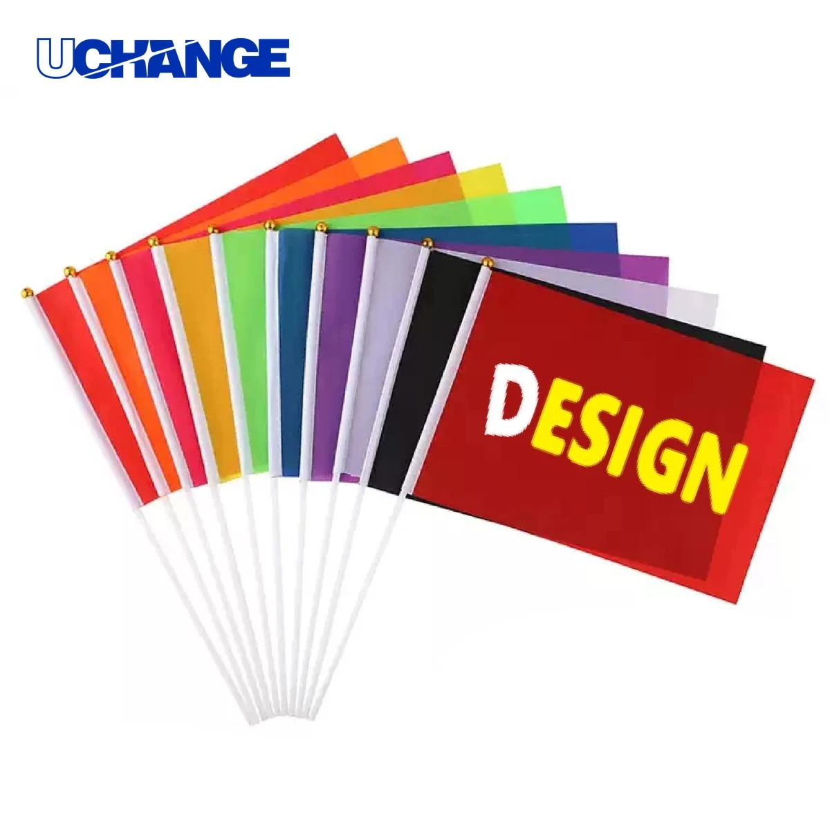 Handheld Flag Banner for Events and Promotions 1