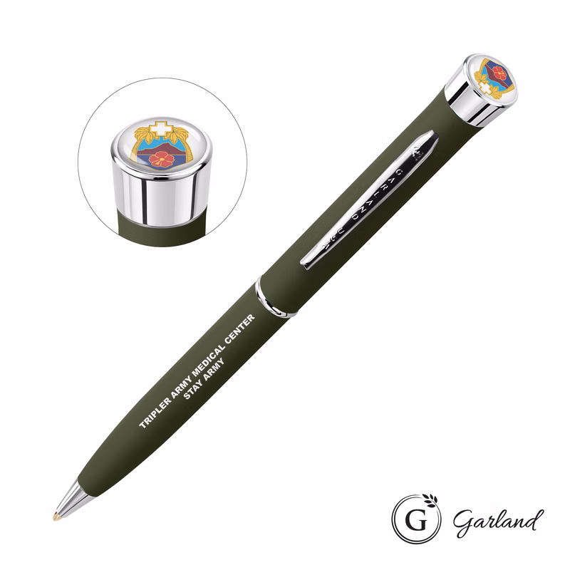 Garland® Freedom Custom Ballpoint Pen - Chrome Accent