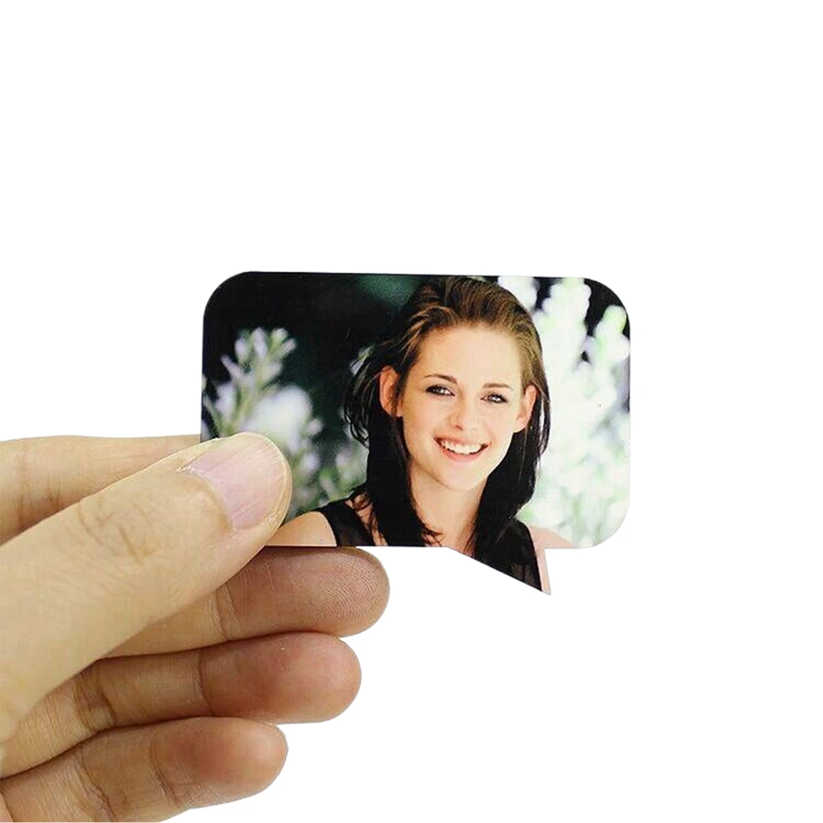 Rectangle Speech Bubble Sublimation MDF Fridge Magnet 1