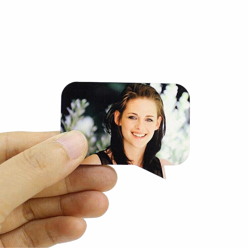 Rectangle Speech Bubble Sublimation MDF Fridge Magnet