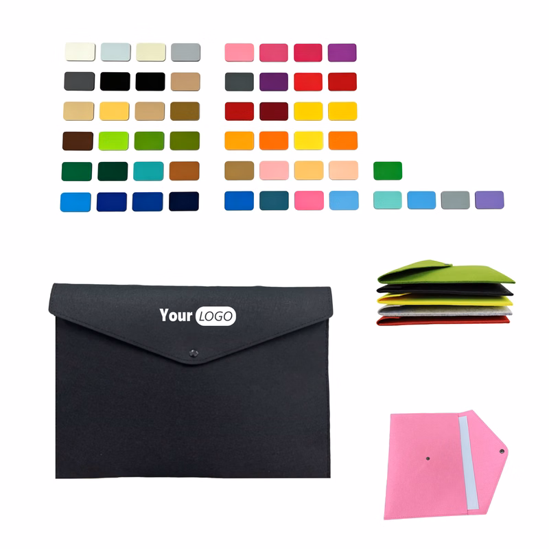 13 Inch Felt Document Tote
