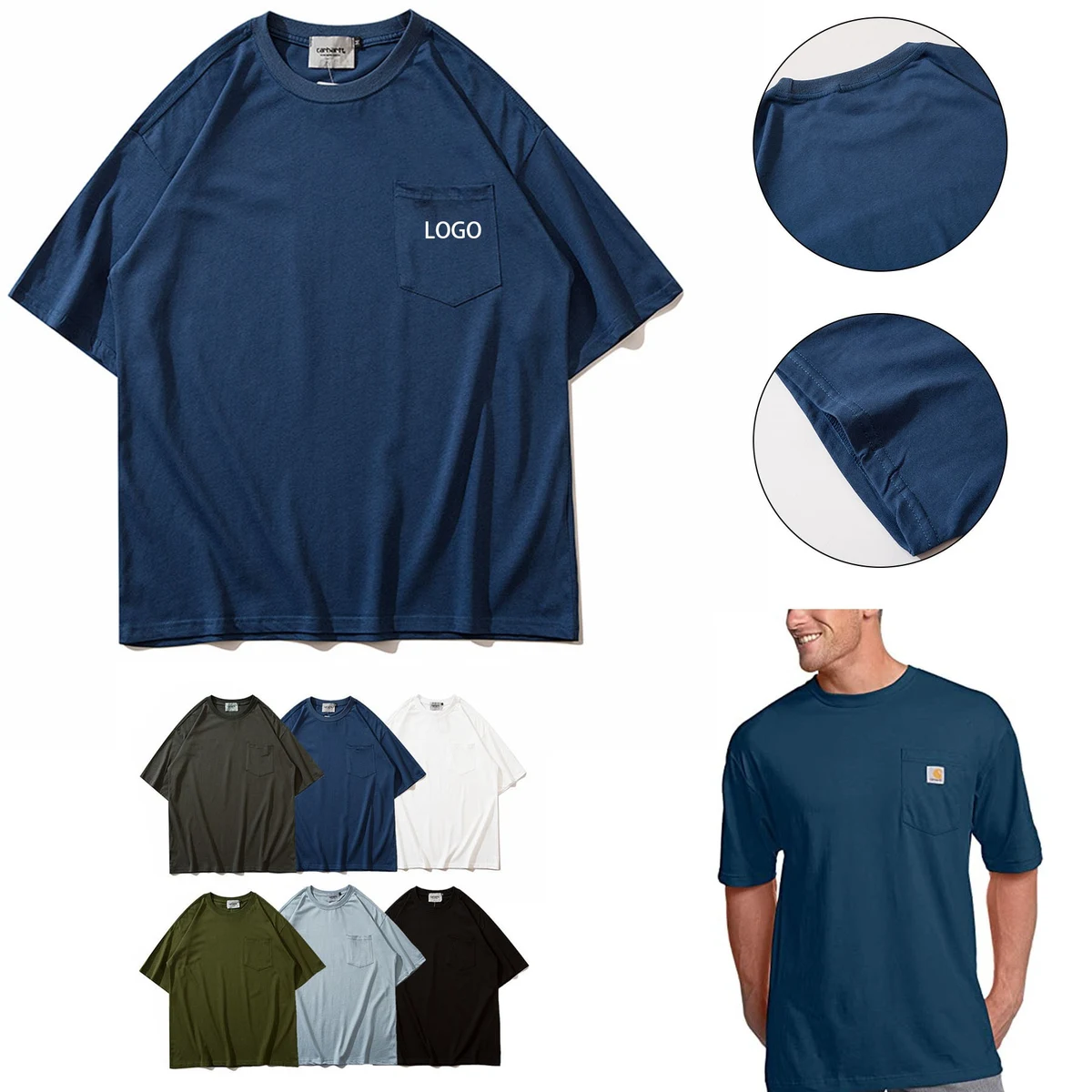 Unisex T-Shirt W/ Pocket 1