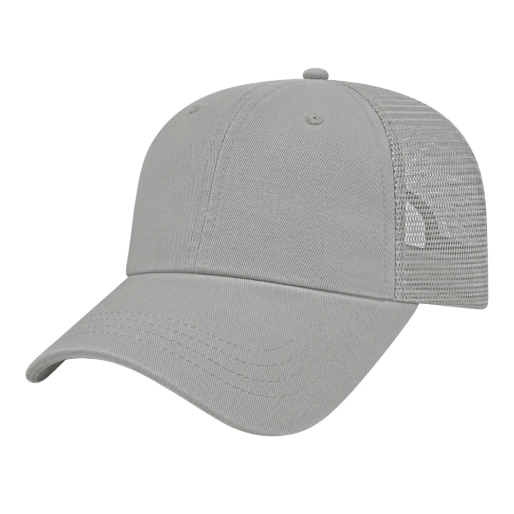 Value Washed Chino Twill Mesh Back Cap 1