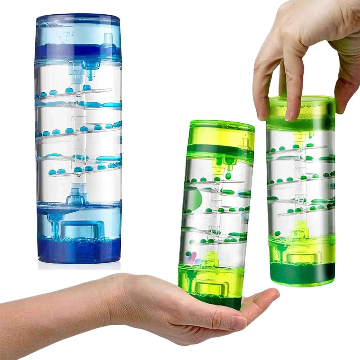 Colorful Hourglass Liquid Motion Bubbler Timer 1
