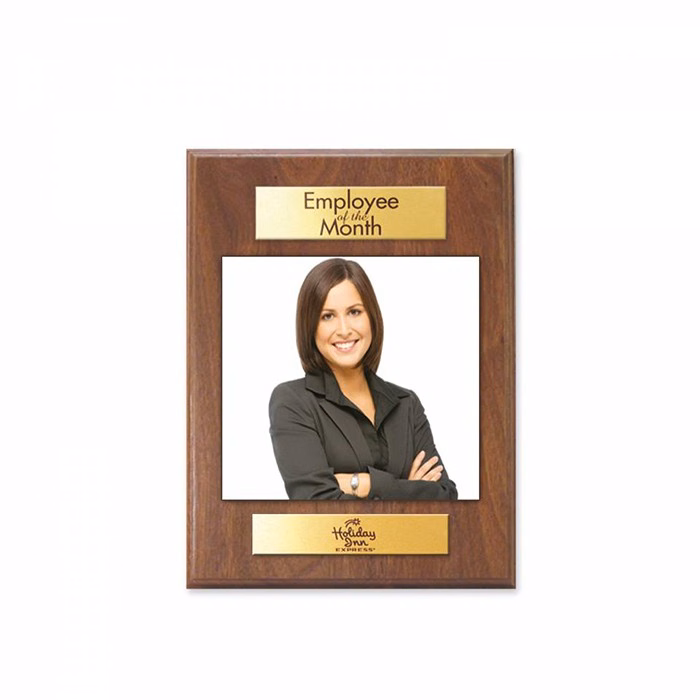 Walnut Wood Plaque (7 x 9 in)