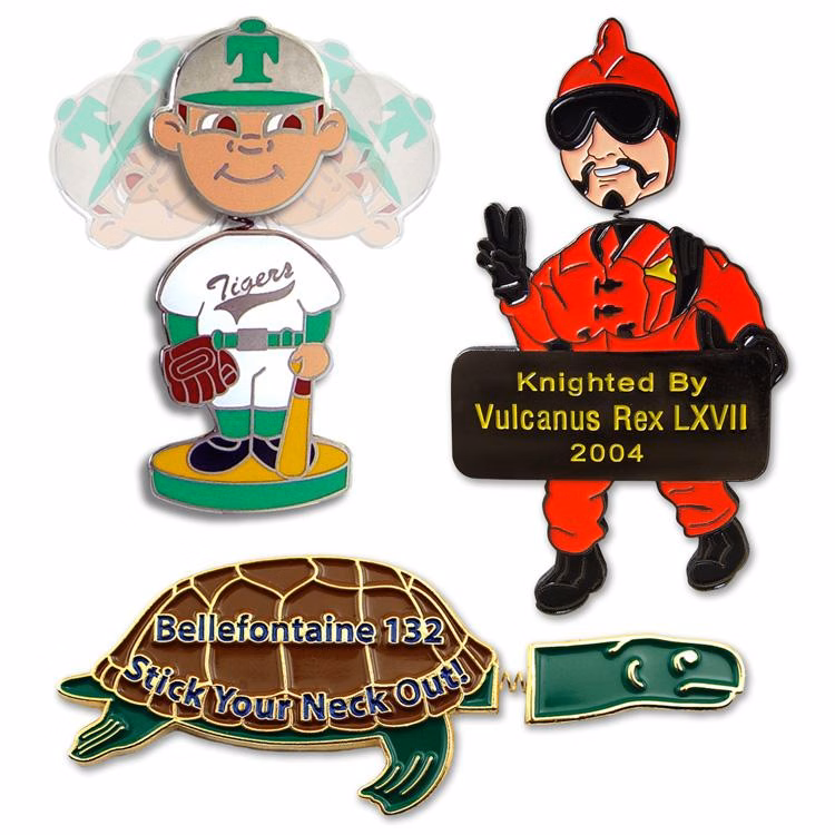 Custom Bobble Lapel Pin