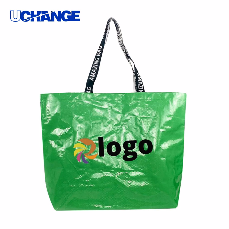 Laminated Woven Shopping Tote Bag