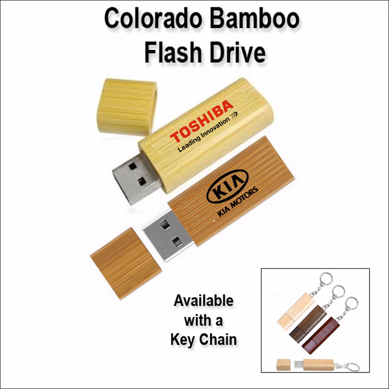 Colorado Bamboo Flash Drive / USB - 32 GB