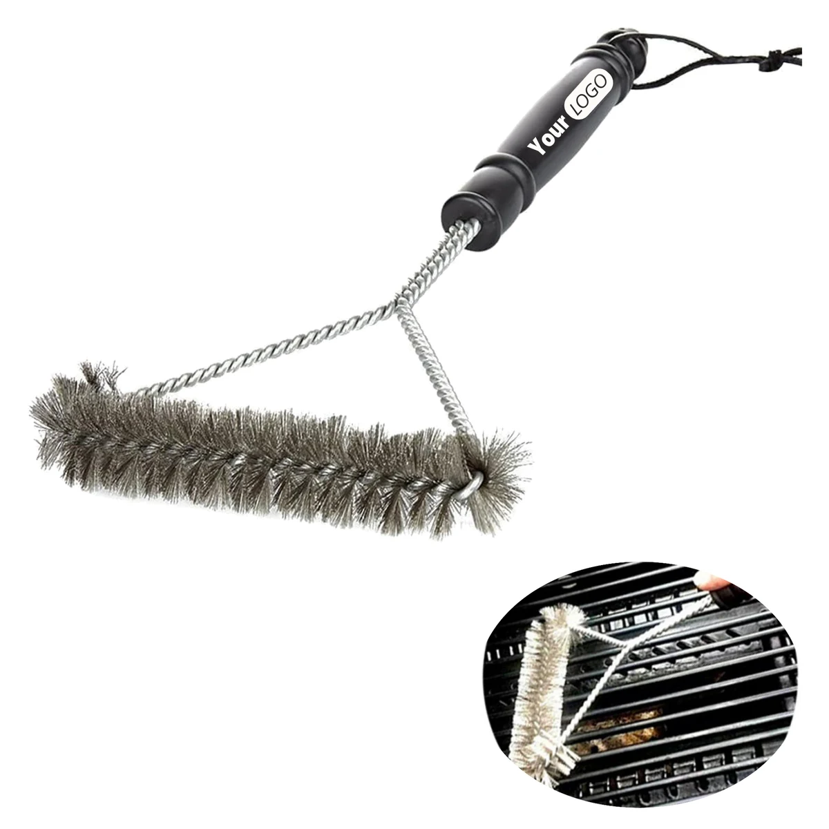 Steel Barbecue Net Cleaning Brush 1