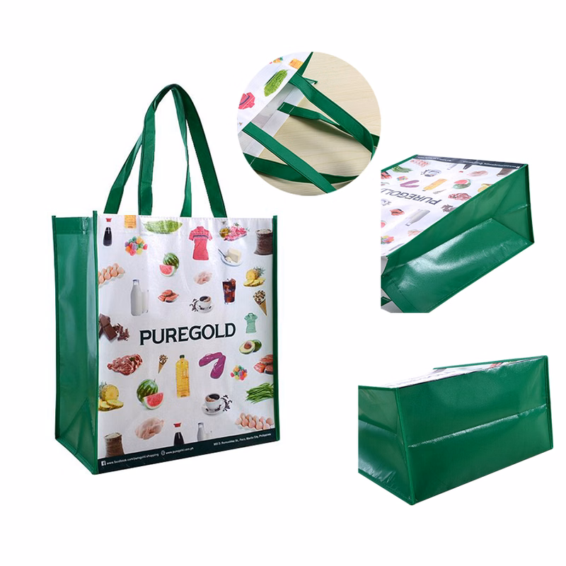 Laminated Full Color Non-Woven Tote Bag