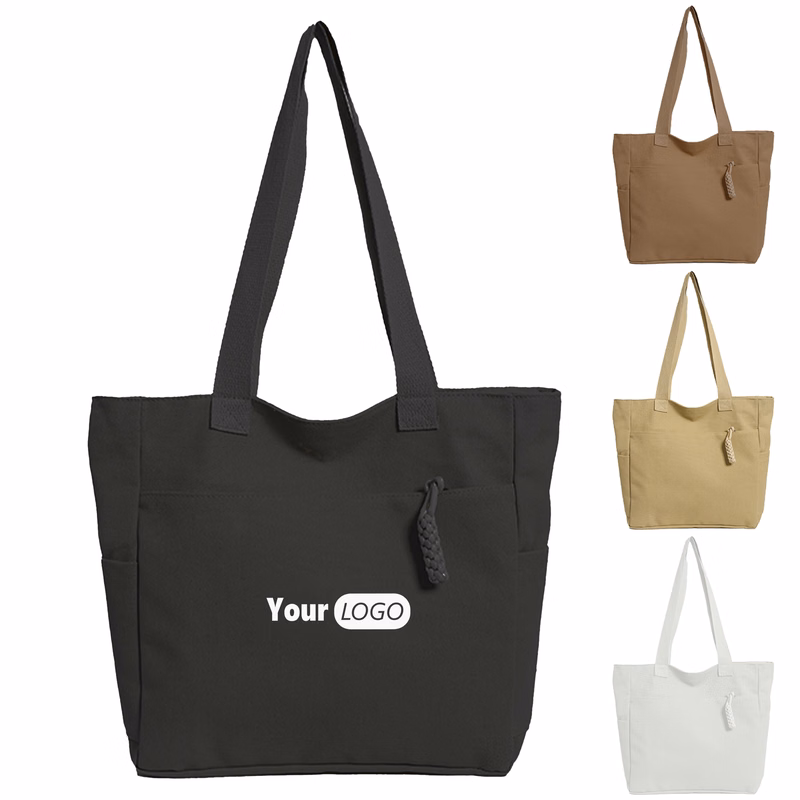 Canvas Large Capacity Single Shoulder Tote Bag