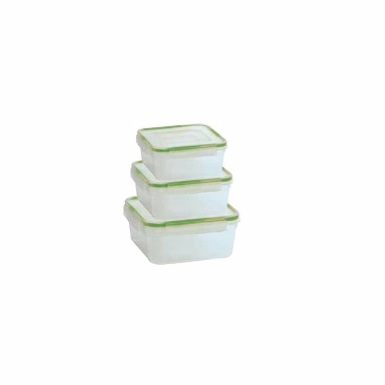 Click & Lock Storage Containers - 6 Pieces Assorted Sizes