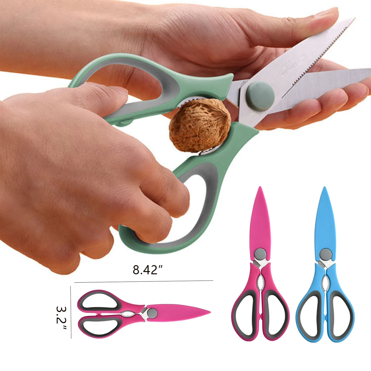 Stainless Steel Multifunctional Scissors 1