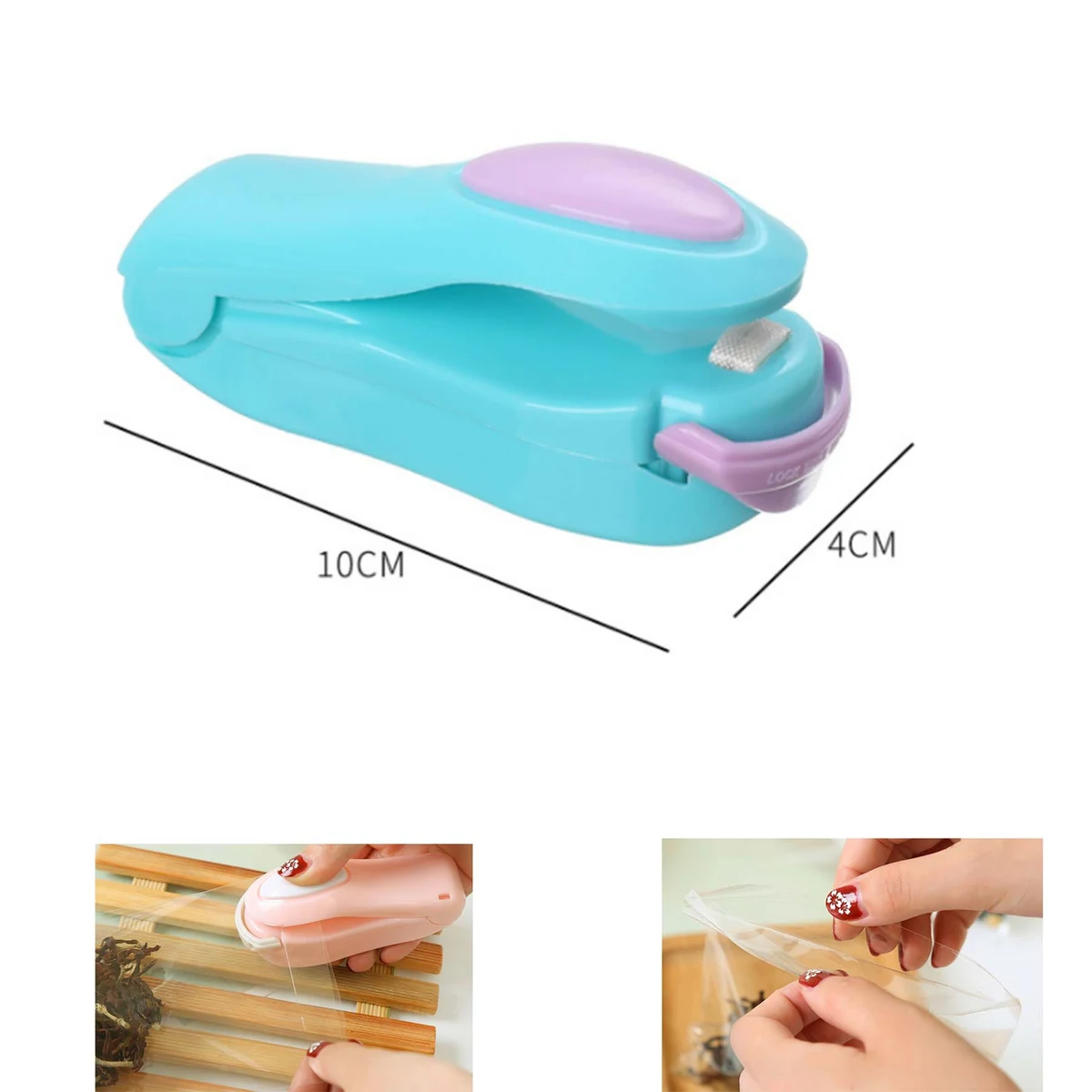 Mini Handheld Heat Household Press Sealer (excluding batteries) 1