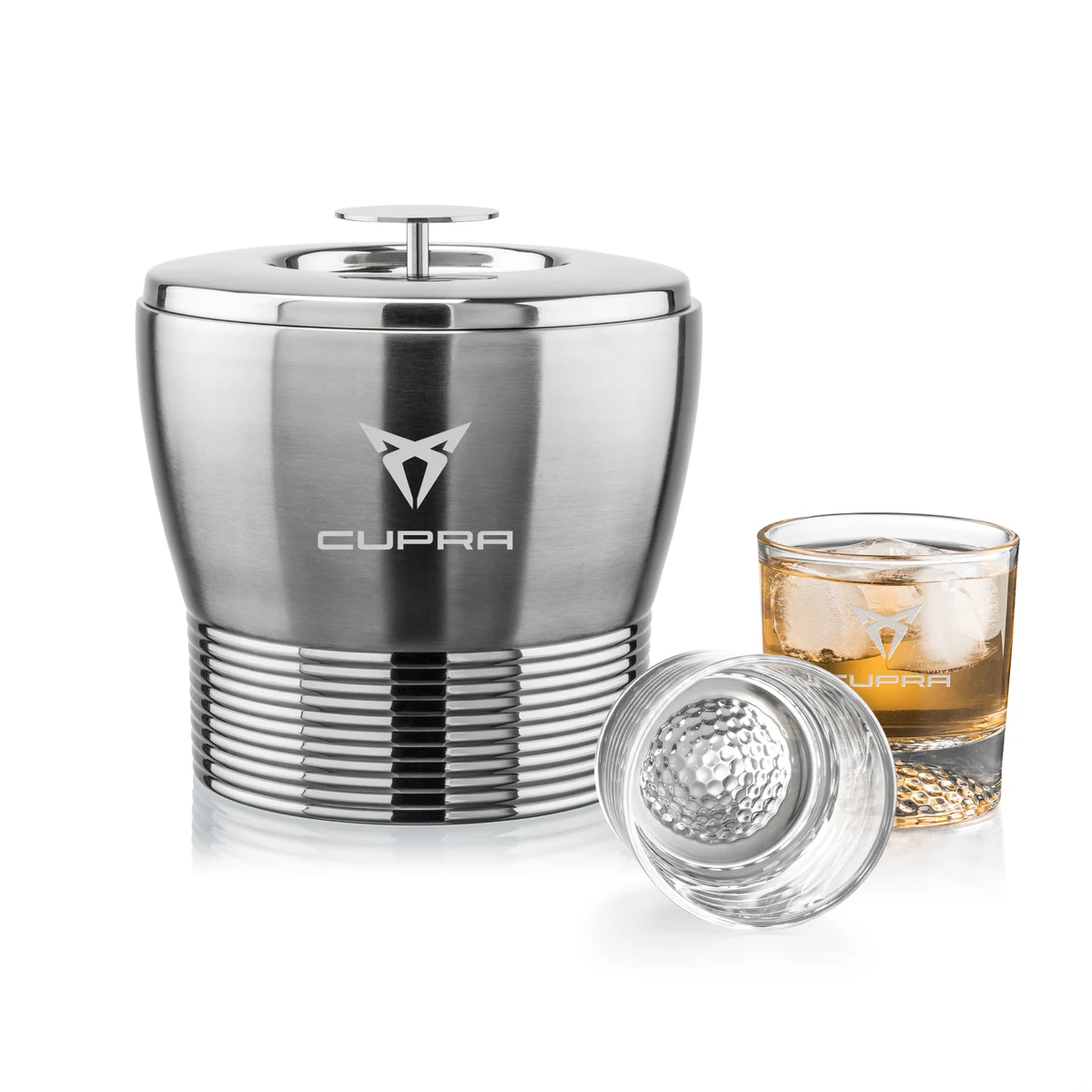 Genoa Ice Bucket & Fairway On-the-Rocks Set 1