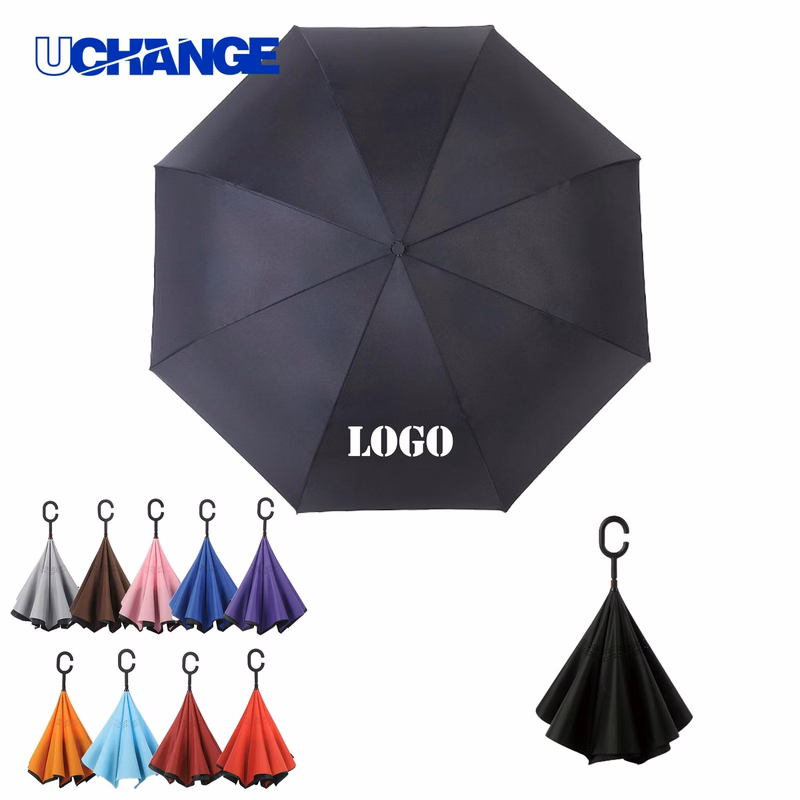 Reversible Inverted Umbrella With C Handle