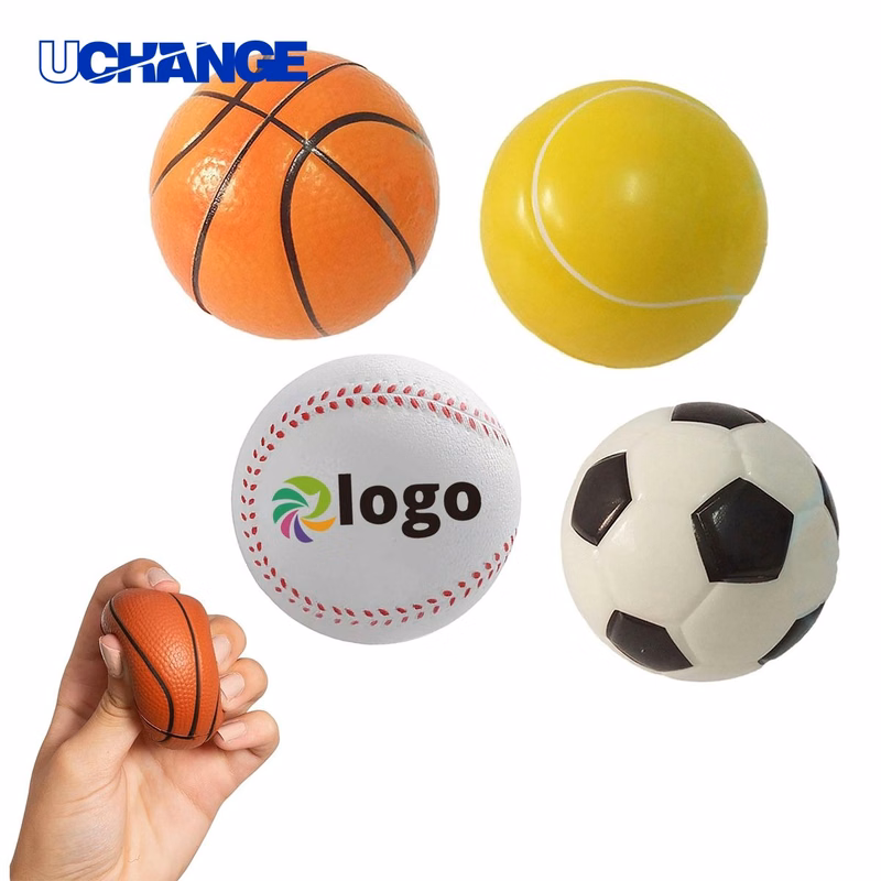 Multi-Sport Stress Ball (Soccer/Basketball/Tennis)
