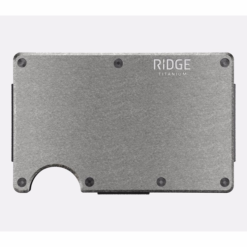 RIDGE® 2.0 Slim RFID Titanium Wallet