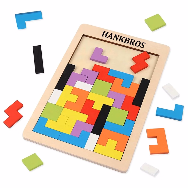 Wooden Blocks Puzzle for Kids