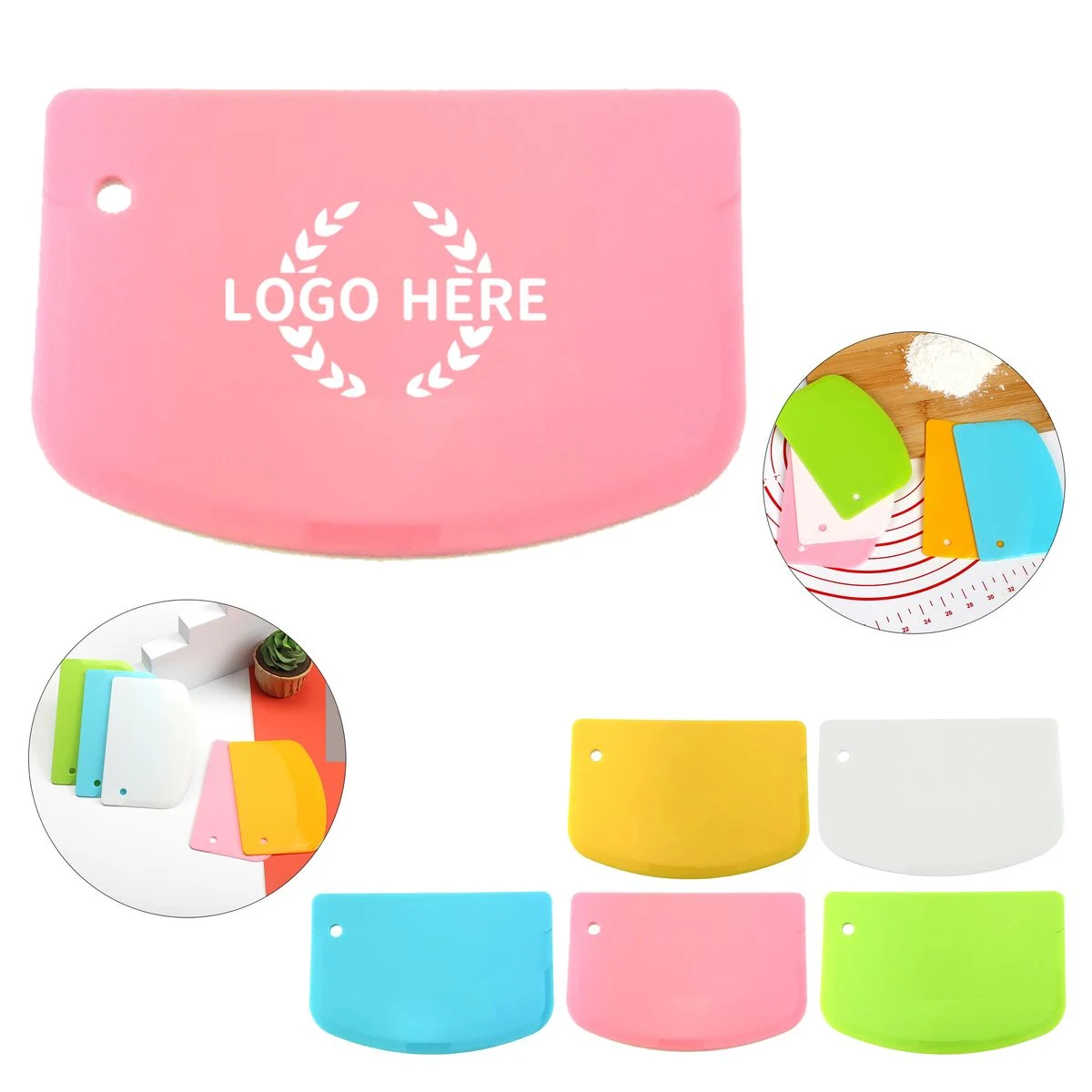Durable Plastic Spatula Scraper 1