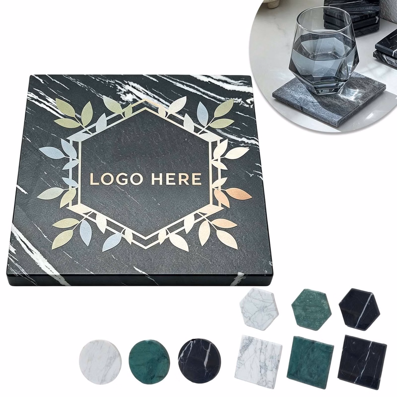 Coaster Ttumbled Marble