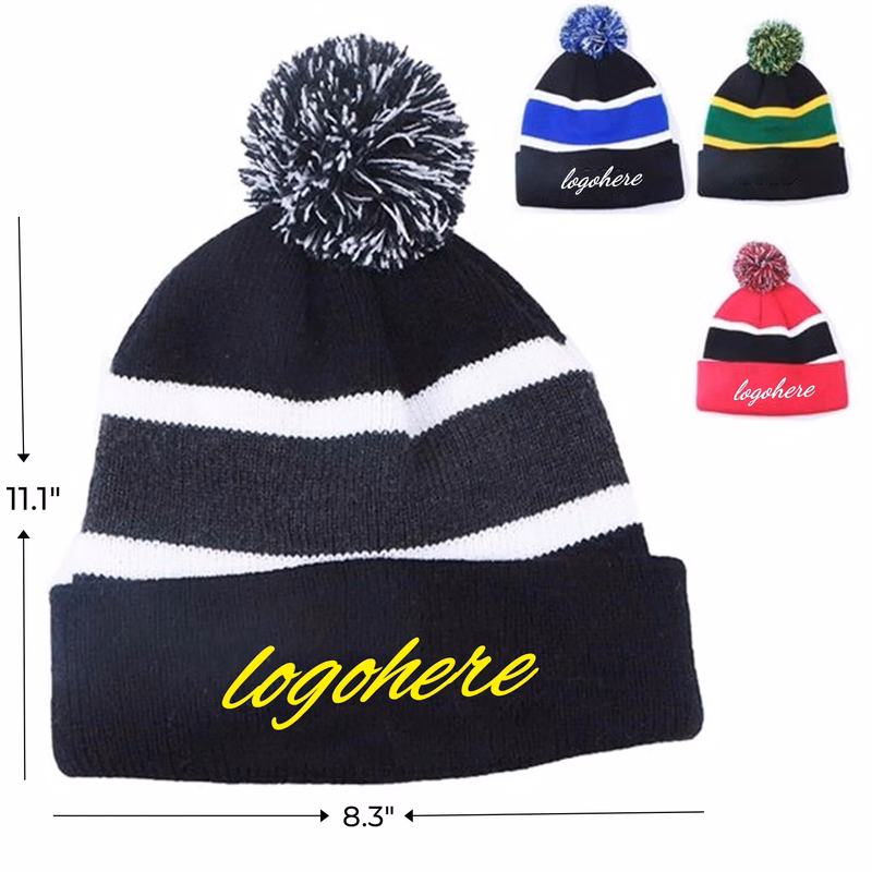 Acrylic Knit Cuffed Beanie Cap MOQ100