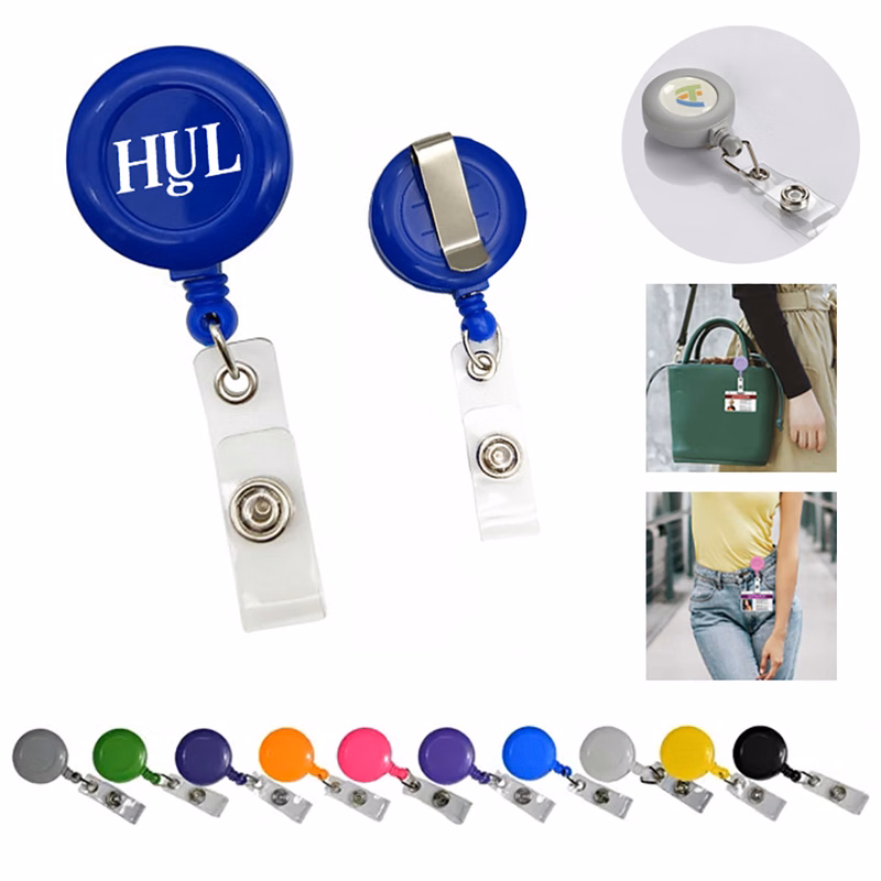 Retractable Round Badge Reel