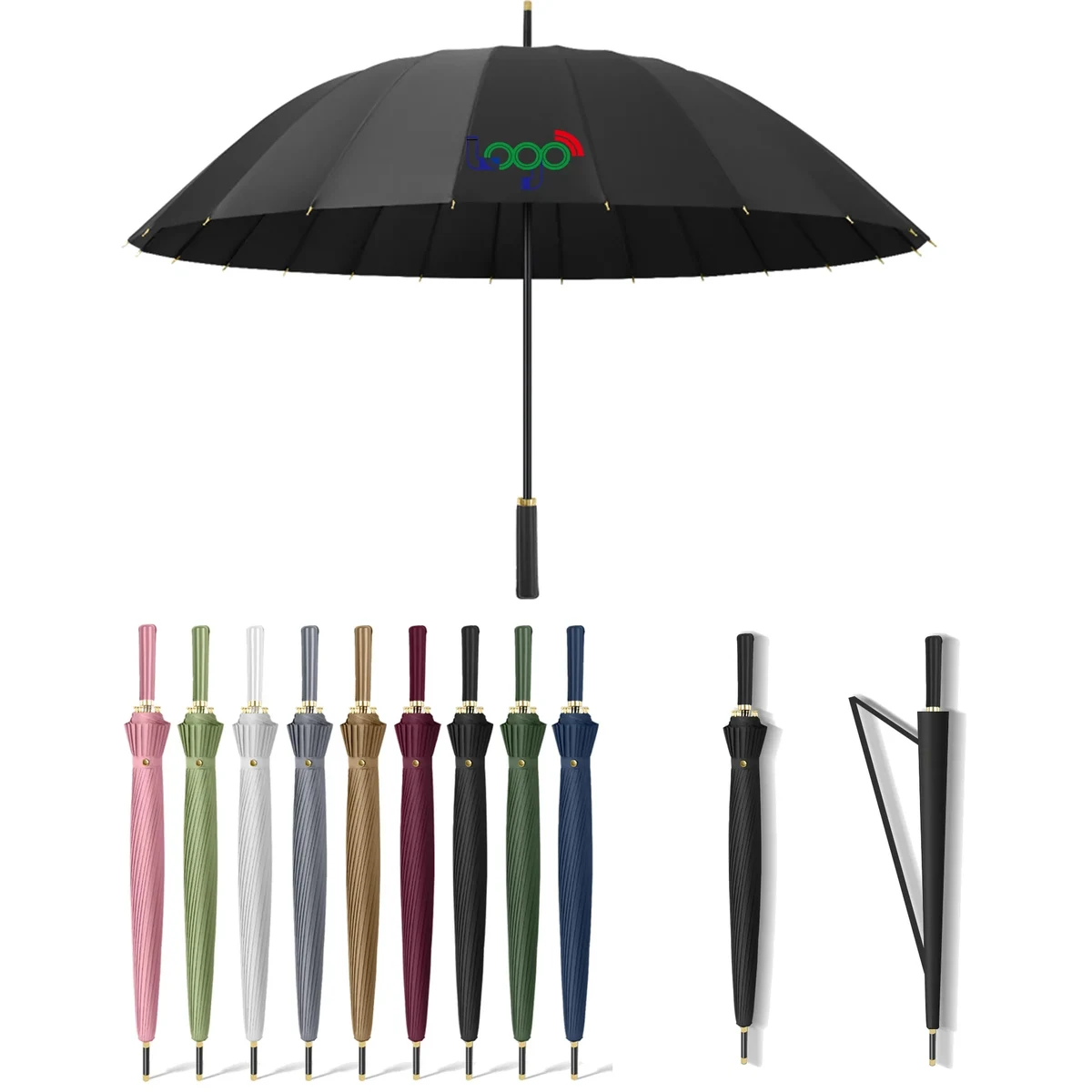 51" Arc Golf Umbrella 1