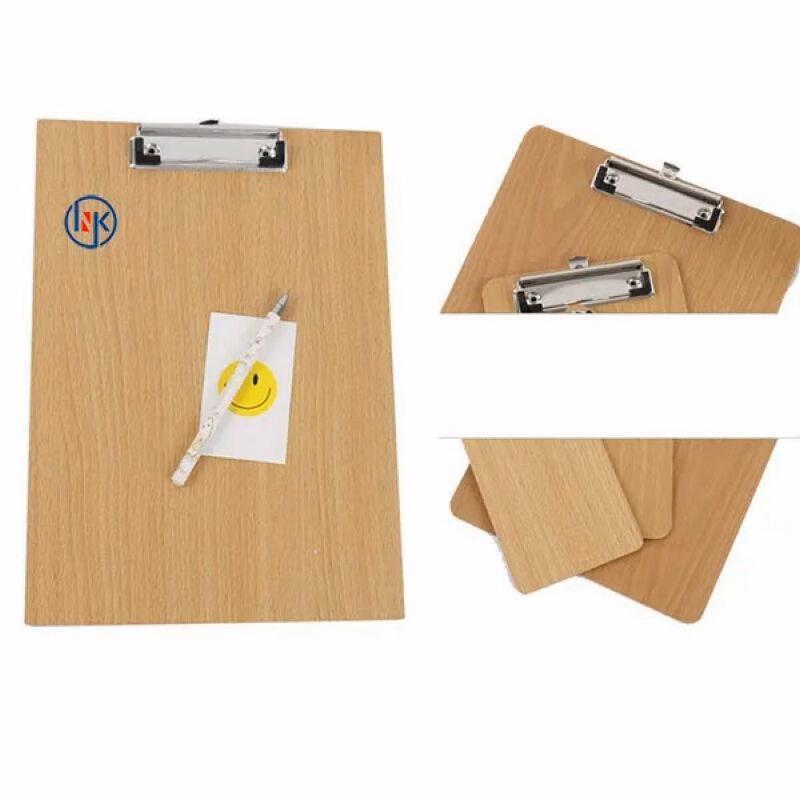 Solid Alder Wood Check Presenter w/ Clip