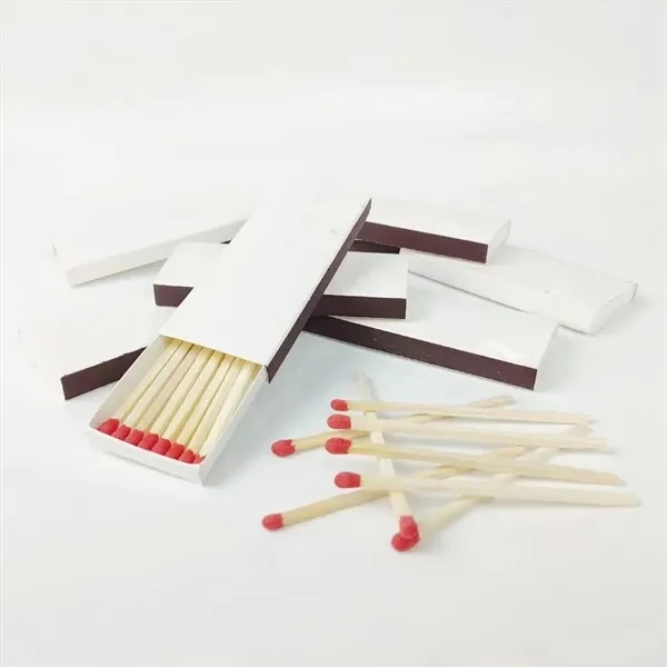 Custom Wooden Matches 15 Count Striker Box — Classic Promotional Giveaway 1