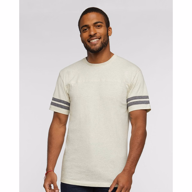 Unisex Football Fine Jersey Tee - 6937